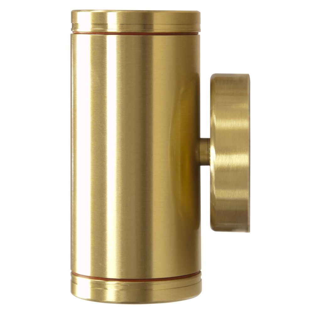 Dabmar Lighting LV65-BS Brass Surface Mount Up-Down Brick / Step / Wall / Deck Light in Brass