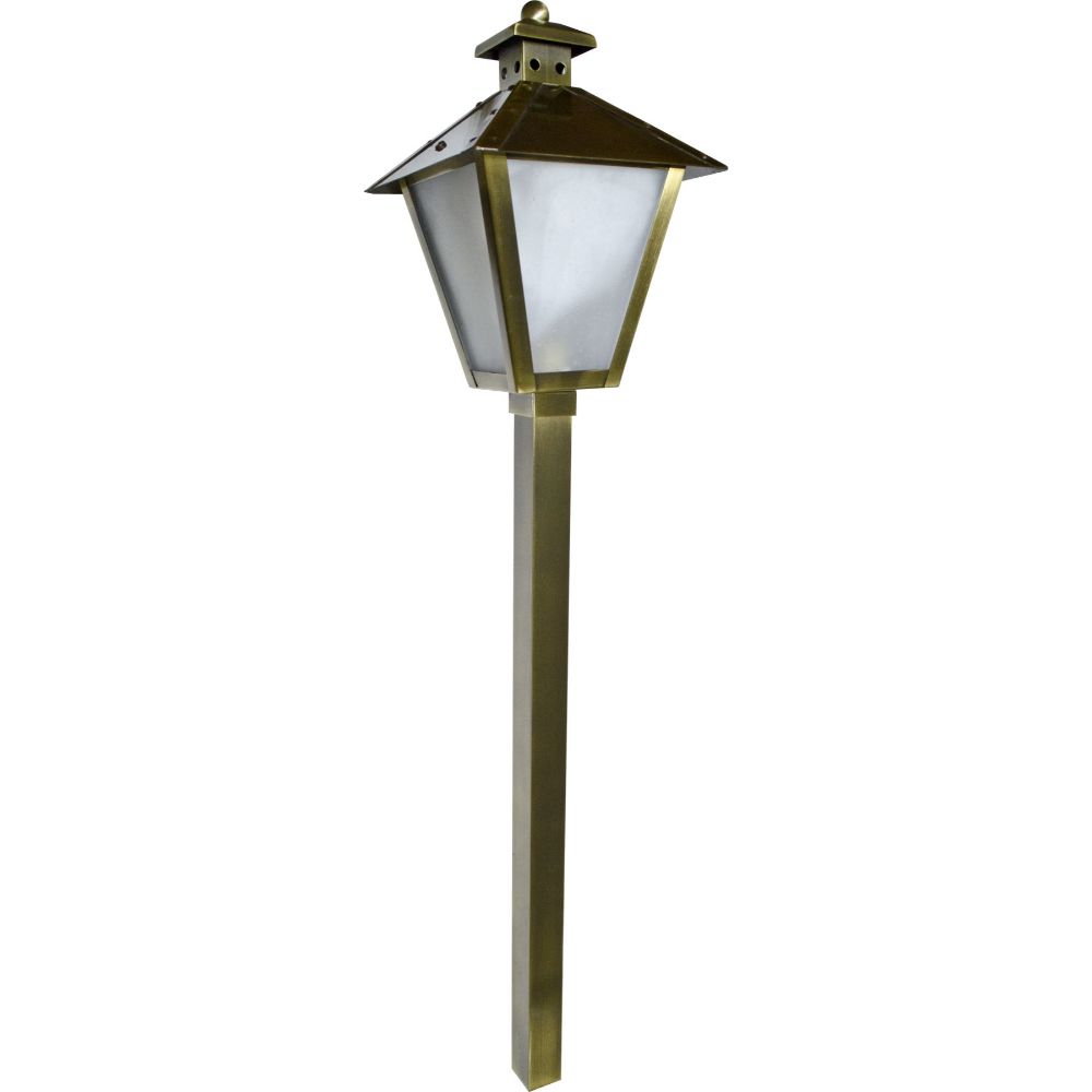 Dabmar Lighting LV82-ABS Brass Path / Walkway / Area Light in Antique Brass