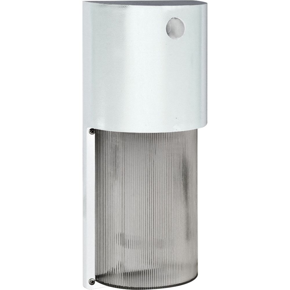Dabmar Lighting W2003-W Polycarbonate Surface Mounted Wall Fixture in White