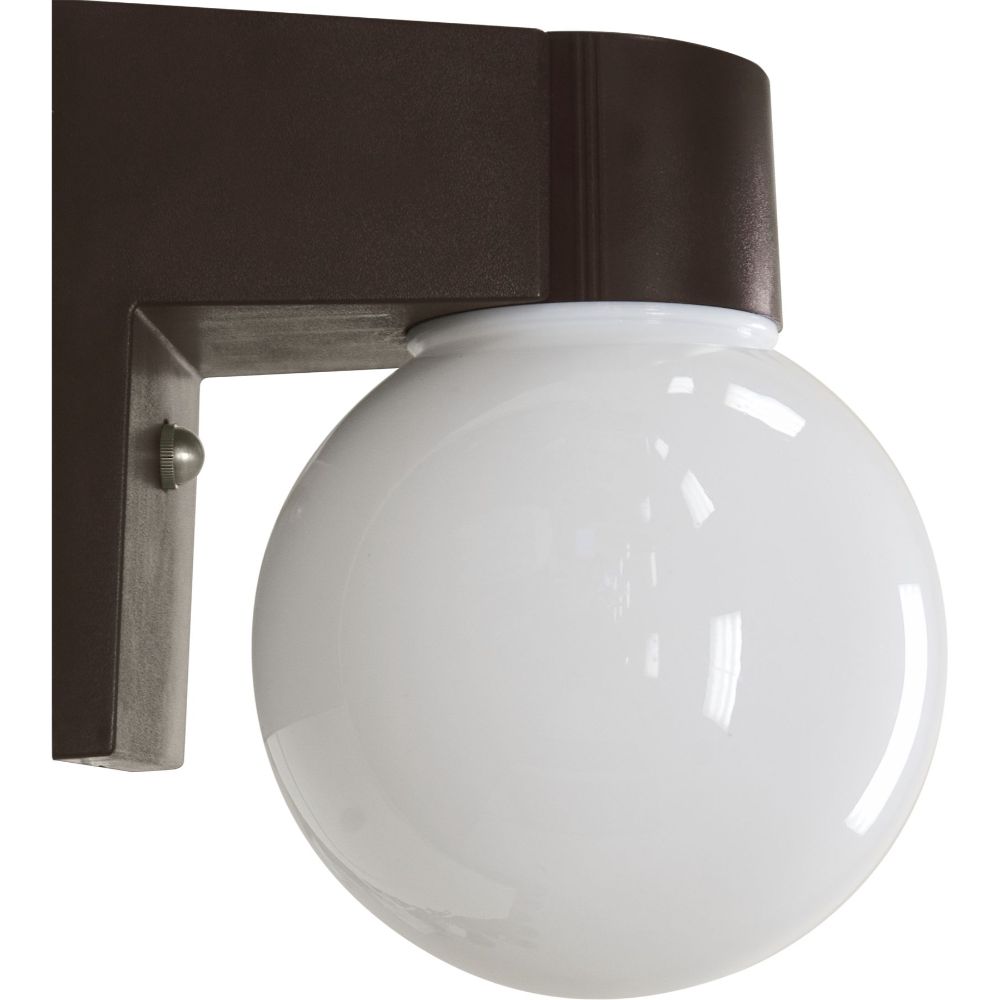 Dabmar Lighting W2820-BZ Polycarbonate Surface Mounted Wall Fixture in Bronze