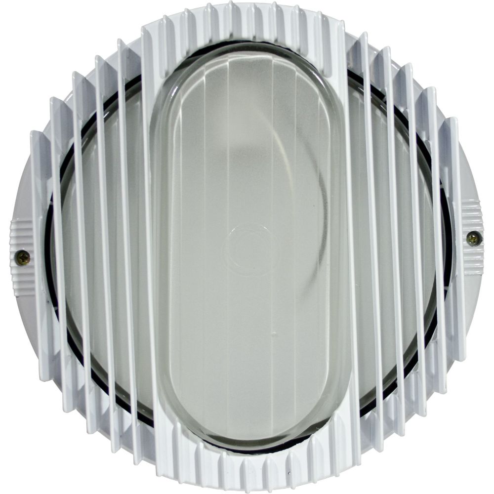 Dabmar Lighting W3050-W Powder Coated Cast Aluminum Surface Mounted Wall Fixture in White