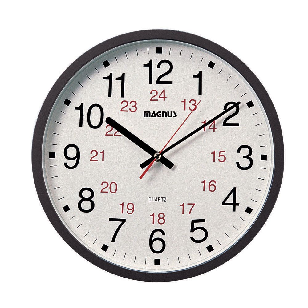 Dainolite Lighting 22502-BK Clock Decorative Accessory in Black