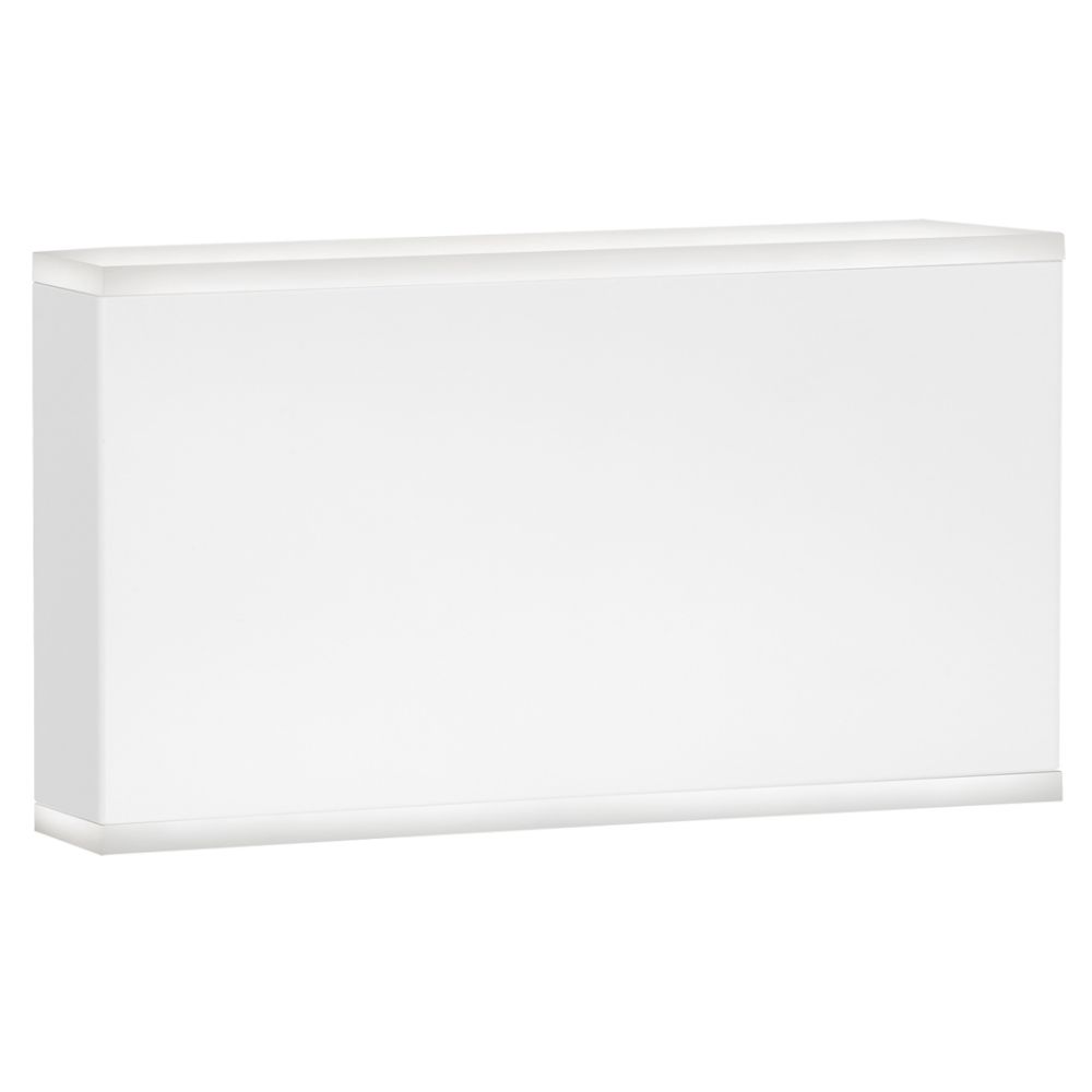 Dainolite EMY-105-20W-MW Emery LED Wall Sconce - 20W - Matte White - Frosted Acrylic Diffuser