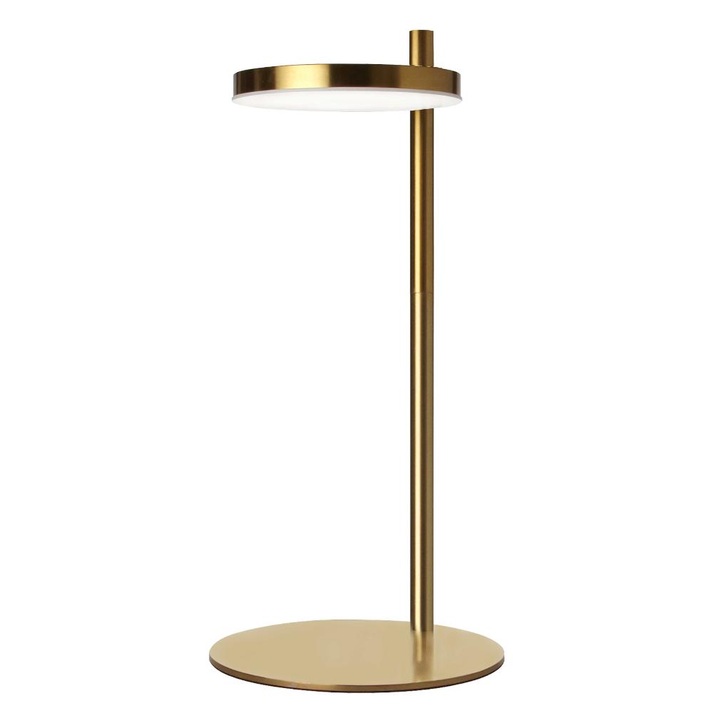 Dainolite FIA-1512LEDT-AGB Fia 1 Light LED Table Lamp - Aged Brass