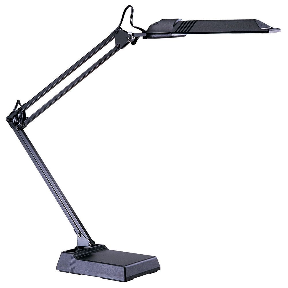Dainolite Lighting ULT133-BM-BK Energy Efficient 1 Light Table Lamp in Black