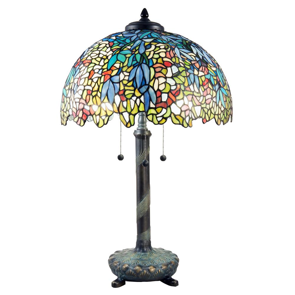 Dale Tiffany TT18374 Wisteria Table Lamp