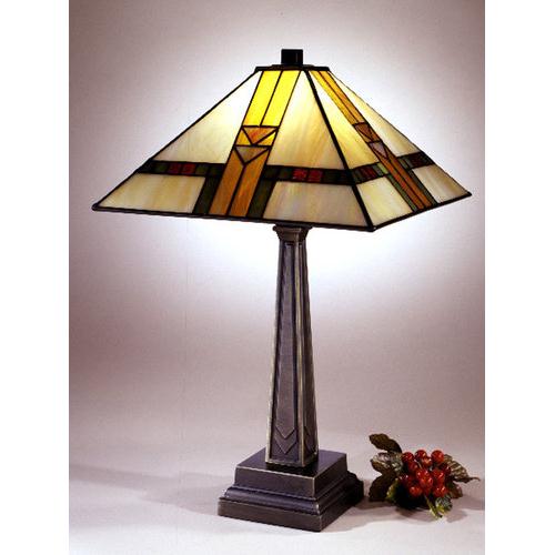 dale tiffany mission table lamp