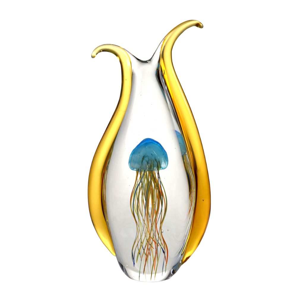 Dale Tiffany AS17013 Jellyfish Art Glass Figurine