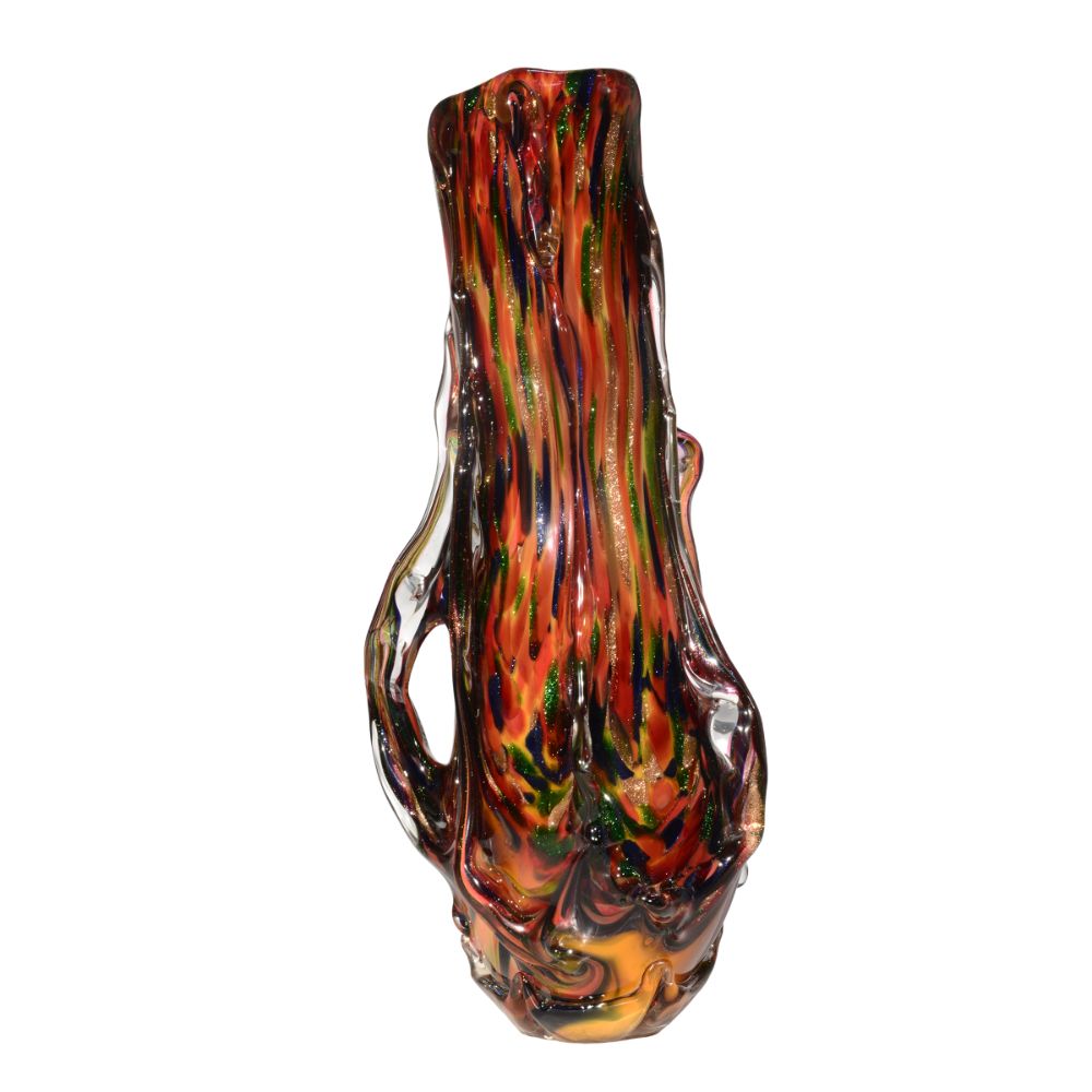 Dale Tiffany AS19015 Rainier Lava Handcrafted Art Glass Sculpture