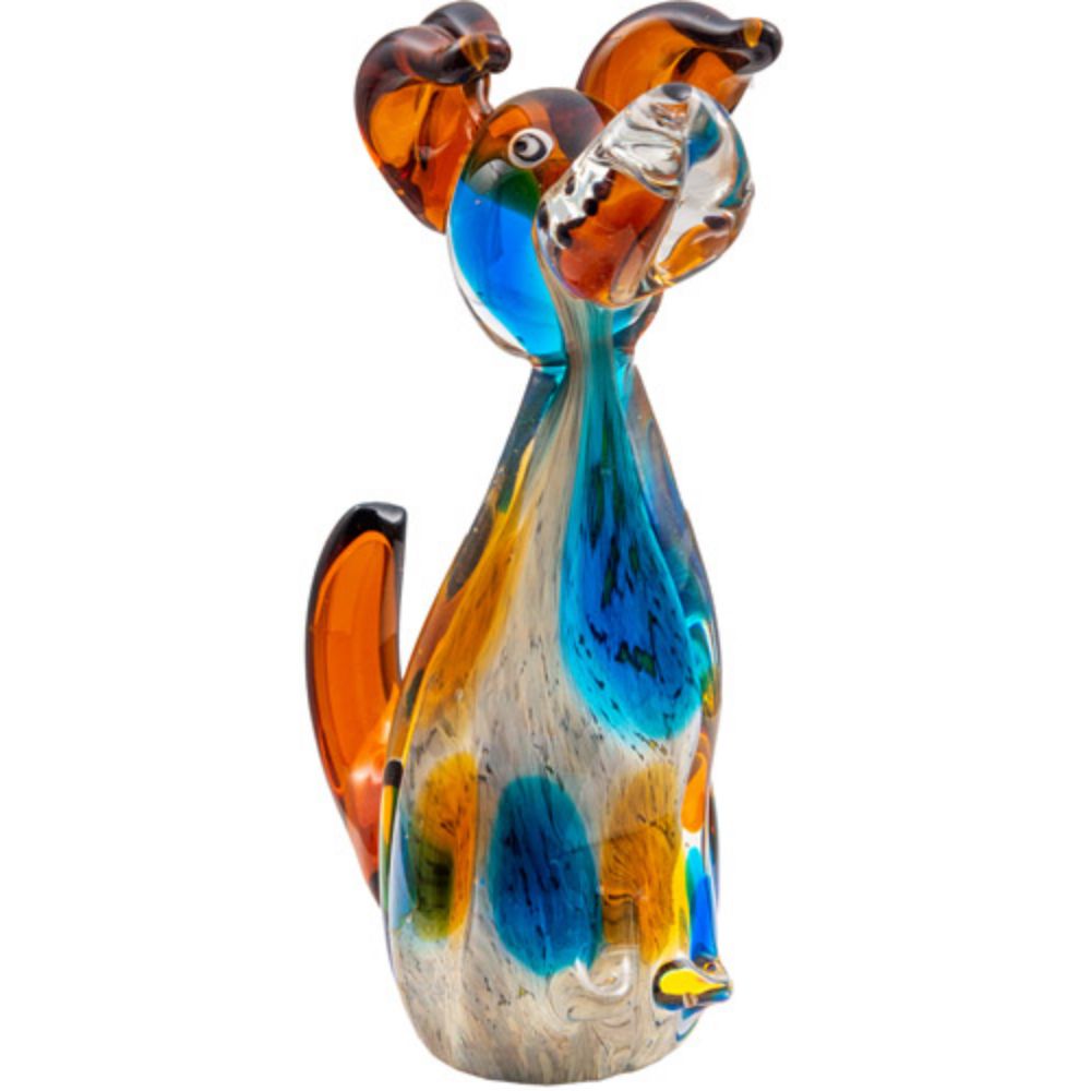 Dale Tiffany AS20330 Maximo Dog Handcrafted Art Glass Figurine