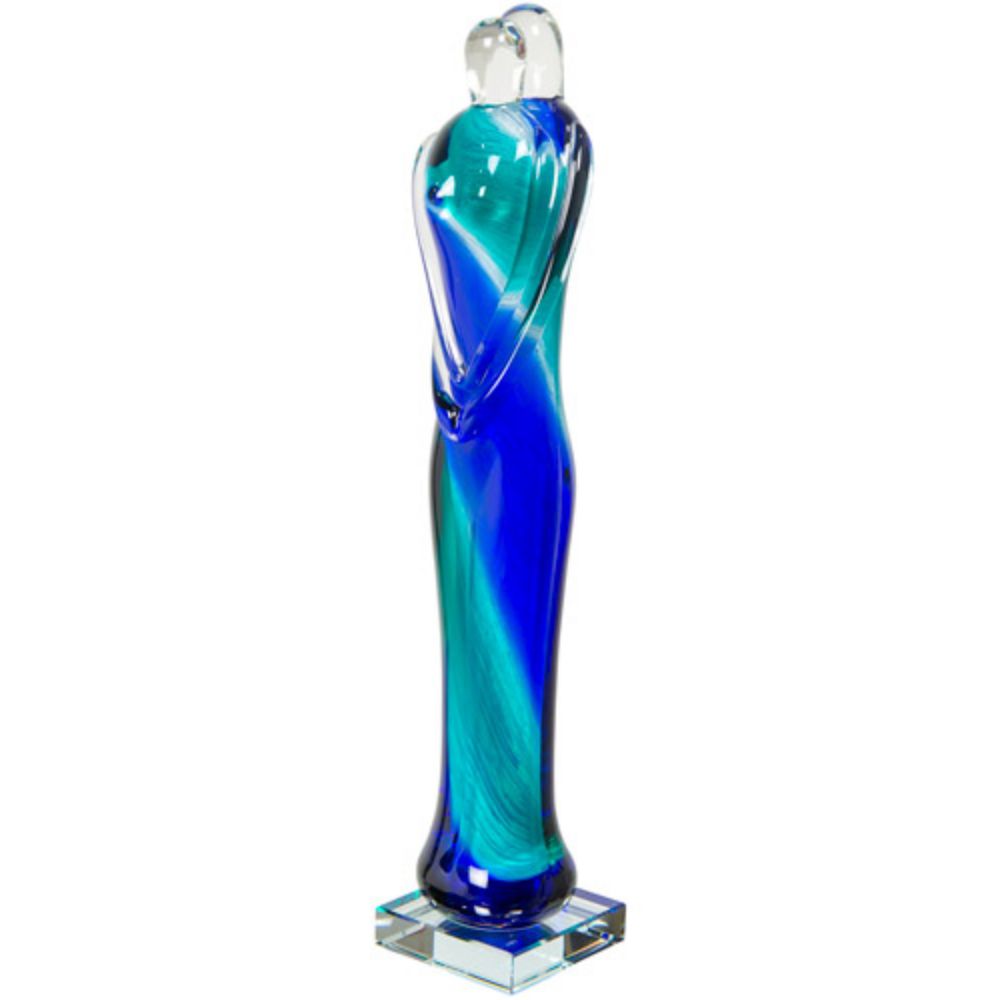 Dale Tiffany AS20355 Eternal Embrace Handcrafted Art Glass Sculpture