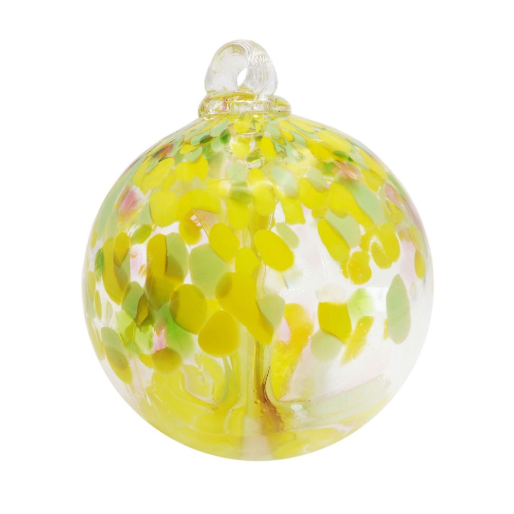 Dale Tiffany AS22229-D4 Tree of Life - Blossom Hand Blown Art Glass Ornament-4"D