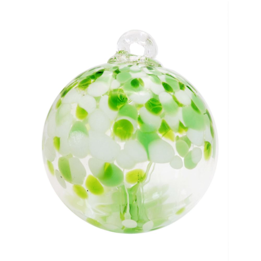 Dale Tiffany AS22234-D4 Tree of Life - Celtic Hand Blown Art Glass Ornament-4"D