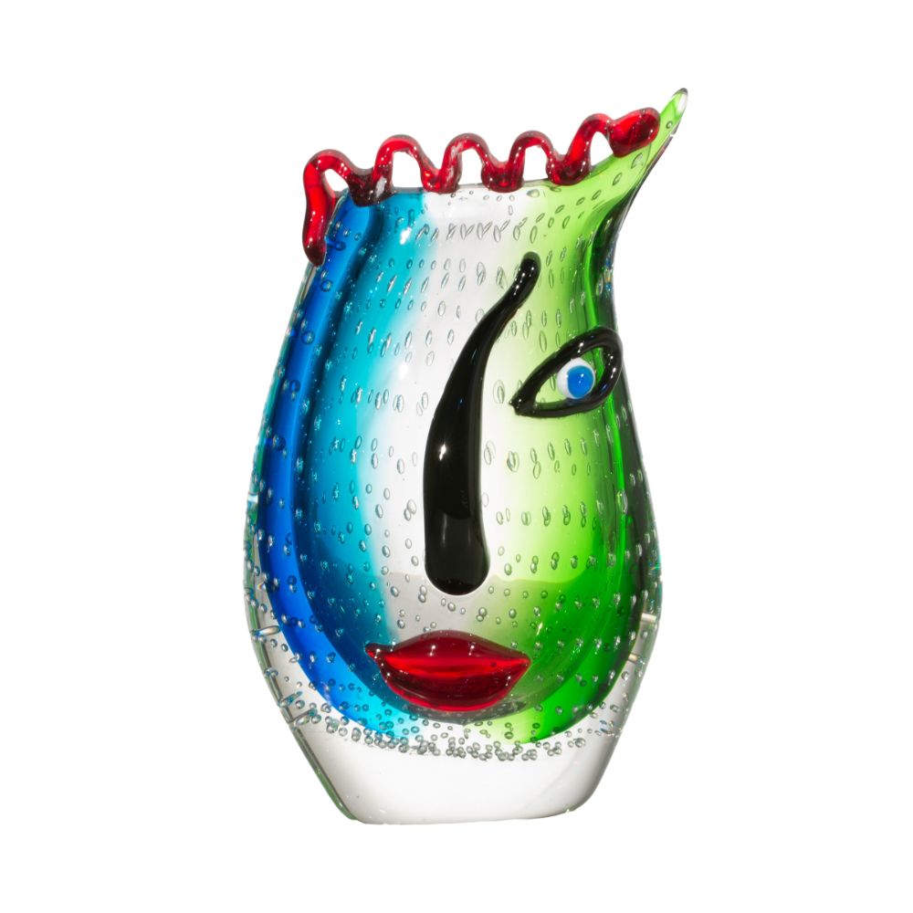 Dale Tiffany AV19229 Solange Hand Blown Art Glass Vase