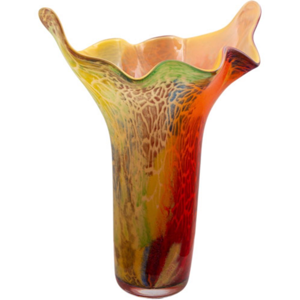 Dale Tiffany AV20337 Lucero Hand Blown Art Glass Vase