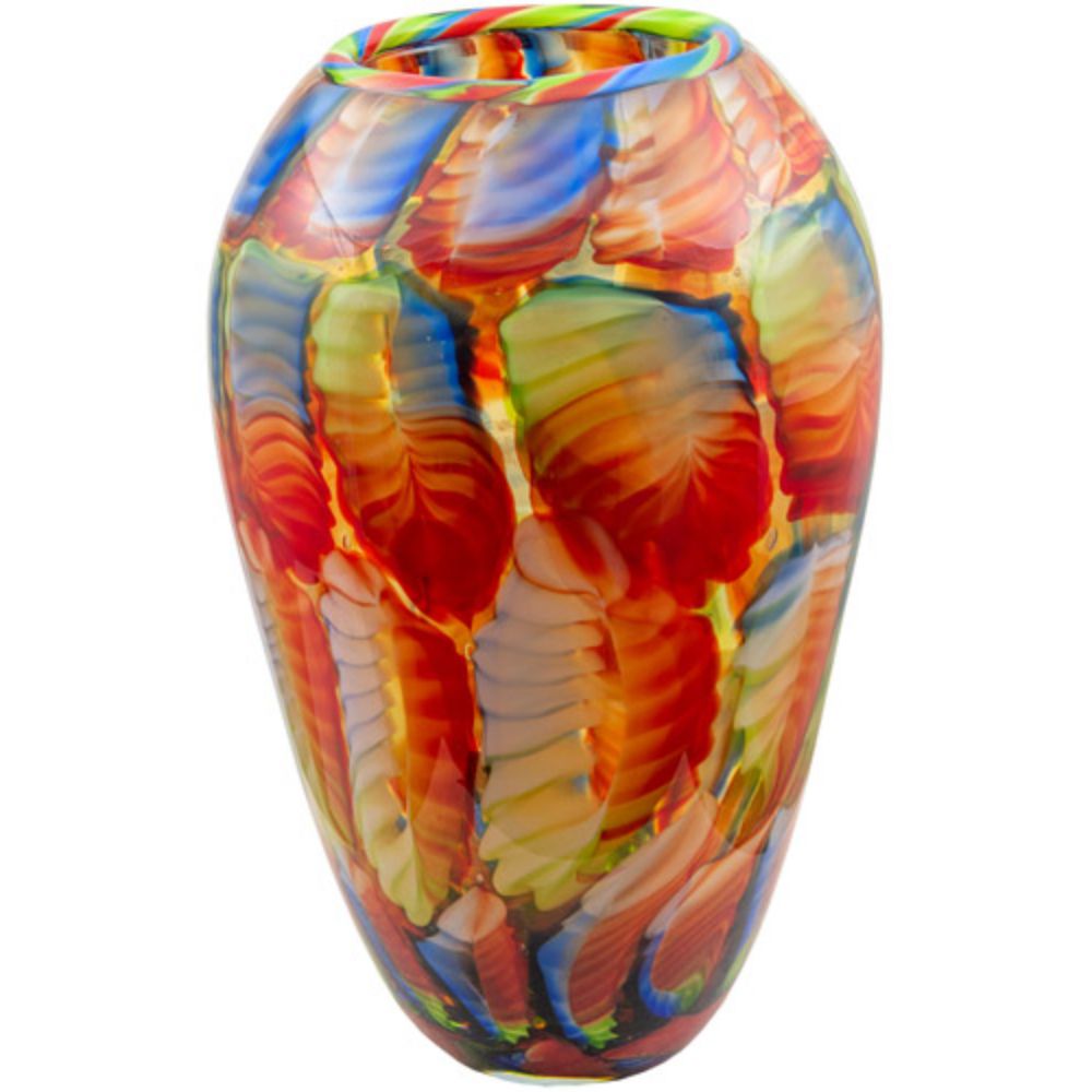 Dale Tiffany AV20357 Adoro Hand Blown Art Glass Vase