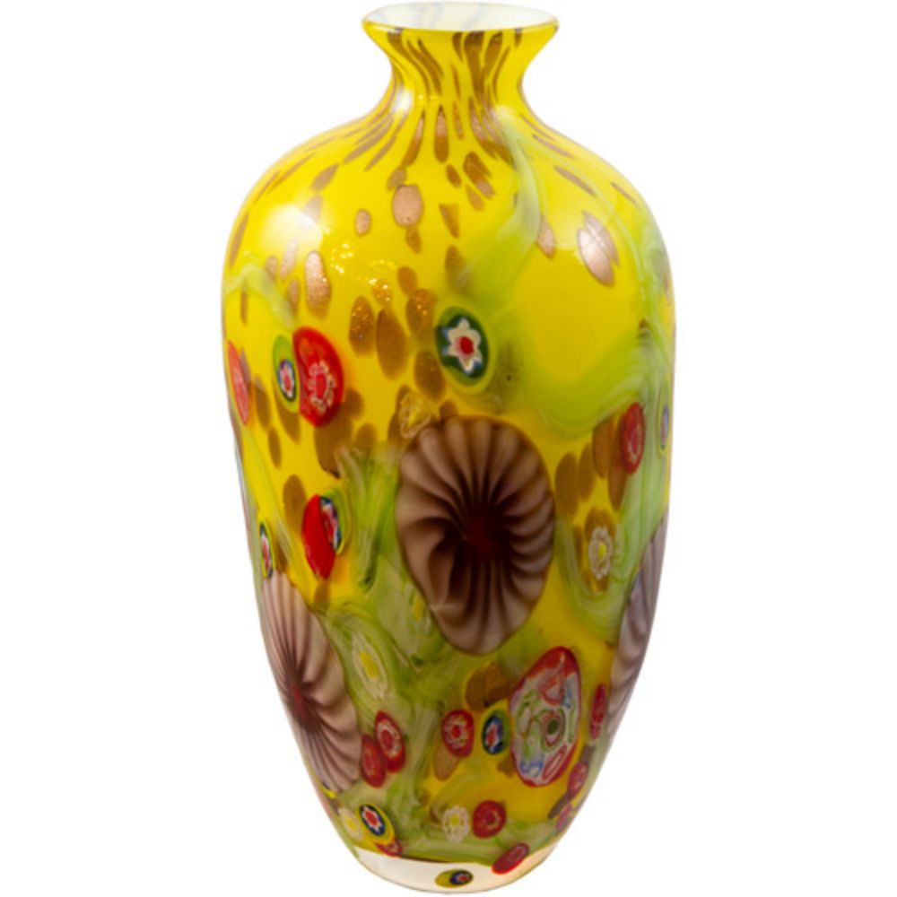 Dale Tiffany AV21001 Anzio Hand Blown Art Glass Vase