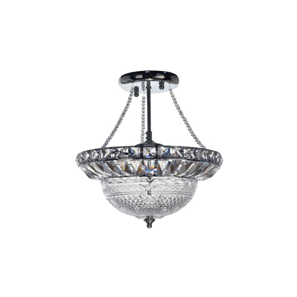 Dale Tiffany GH13385 CRYSTAL HILLS INVERTED PENDANT