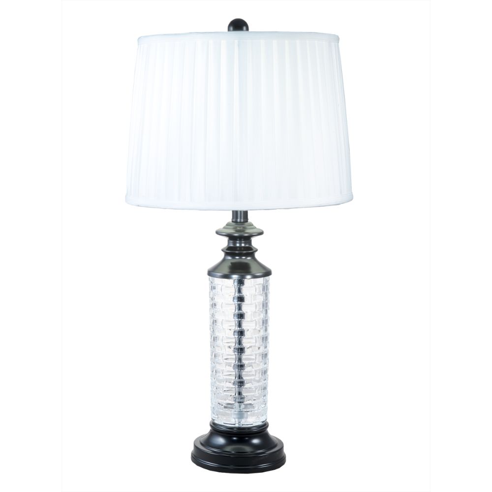 Dale Tiffany GT18316 Overland 24% Lead Crystal Table Lamp
