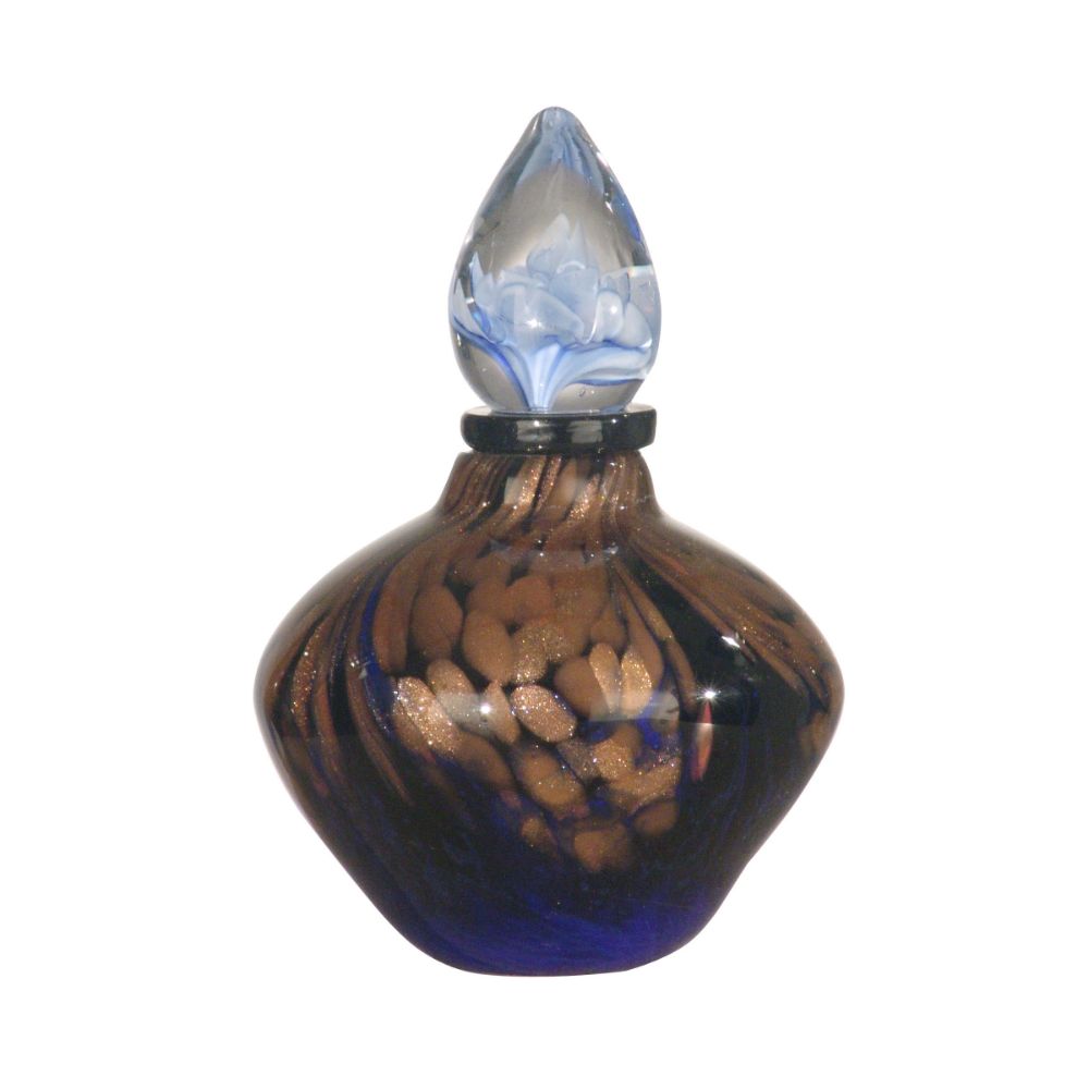 Dale Tiffany PG10645 Cambridge Hand Blown Art Glass Perfume Bottle
