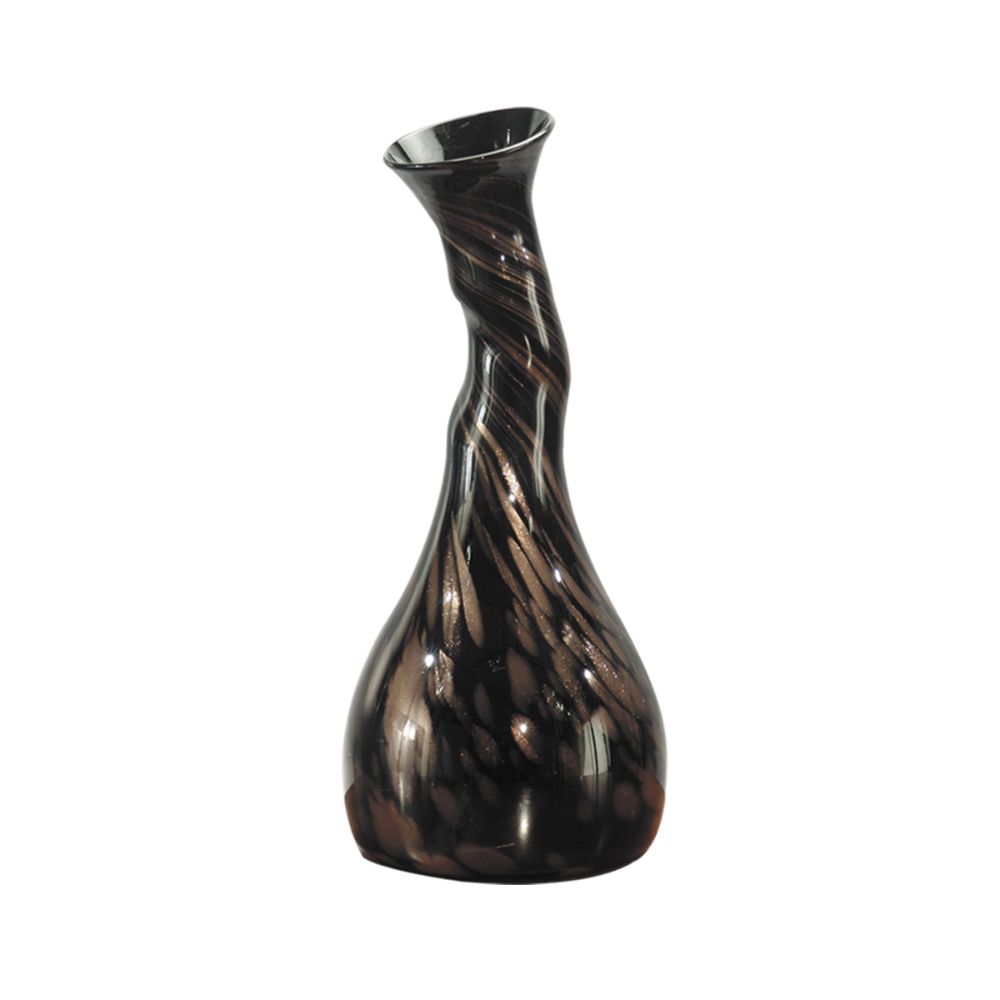 Dale Tiffany PG60605 Twisted Gourd Hand Blown Art Glass Vase