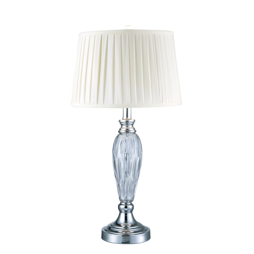 Dale Tiffany SGT17066F Vella 24% Lead Crystal Table Lamp