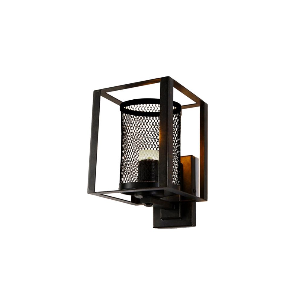 Dale Tiffany SPW15013LED Dixon Mesh Wall Sconce in Antique Bronze