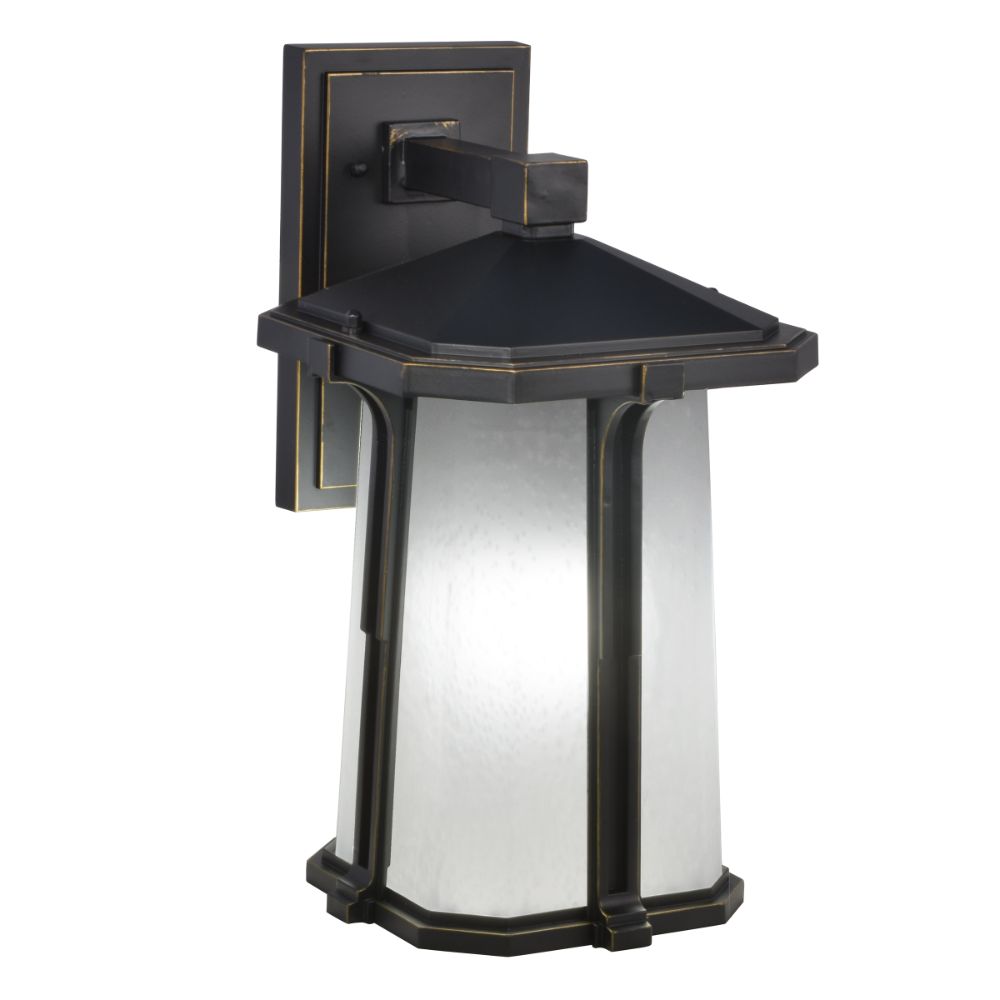 Dale Tiffany SPW17052 Impressa Outdoor Wall Sconce in Black Gold