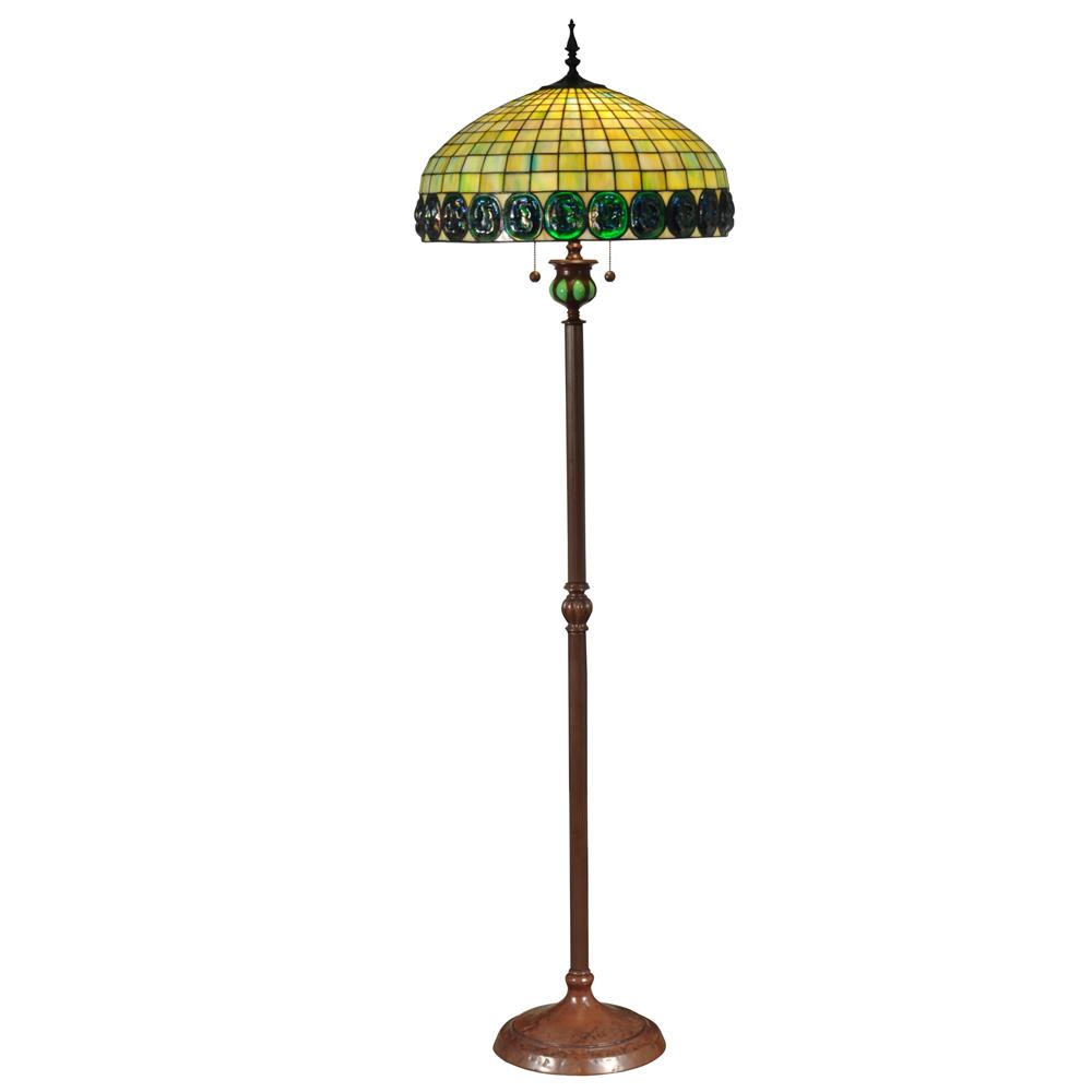 TF15115 - Dale Tiffany TF15115 NEON TURTLEBACK FLOOR LAMP - GoingLighting