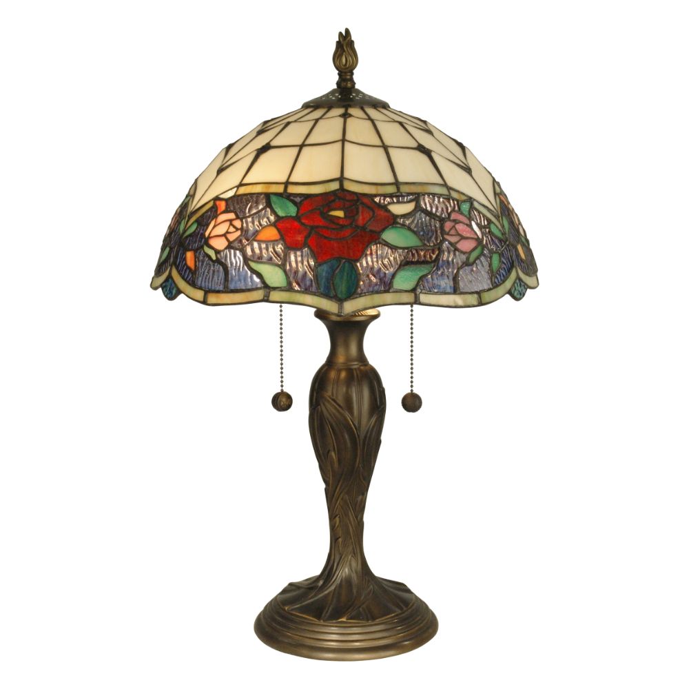 Dale Tiffany TT10211 Malta Tiffany Table Lamp