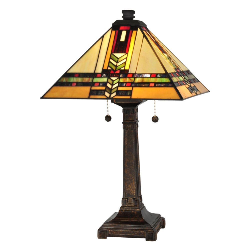Dale Tiffany TT13061 Palo Mission Table Lamp