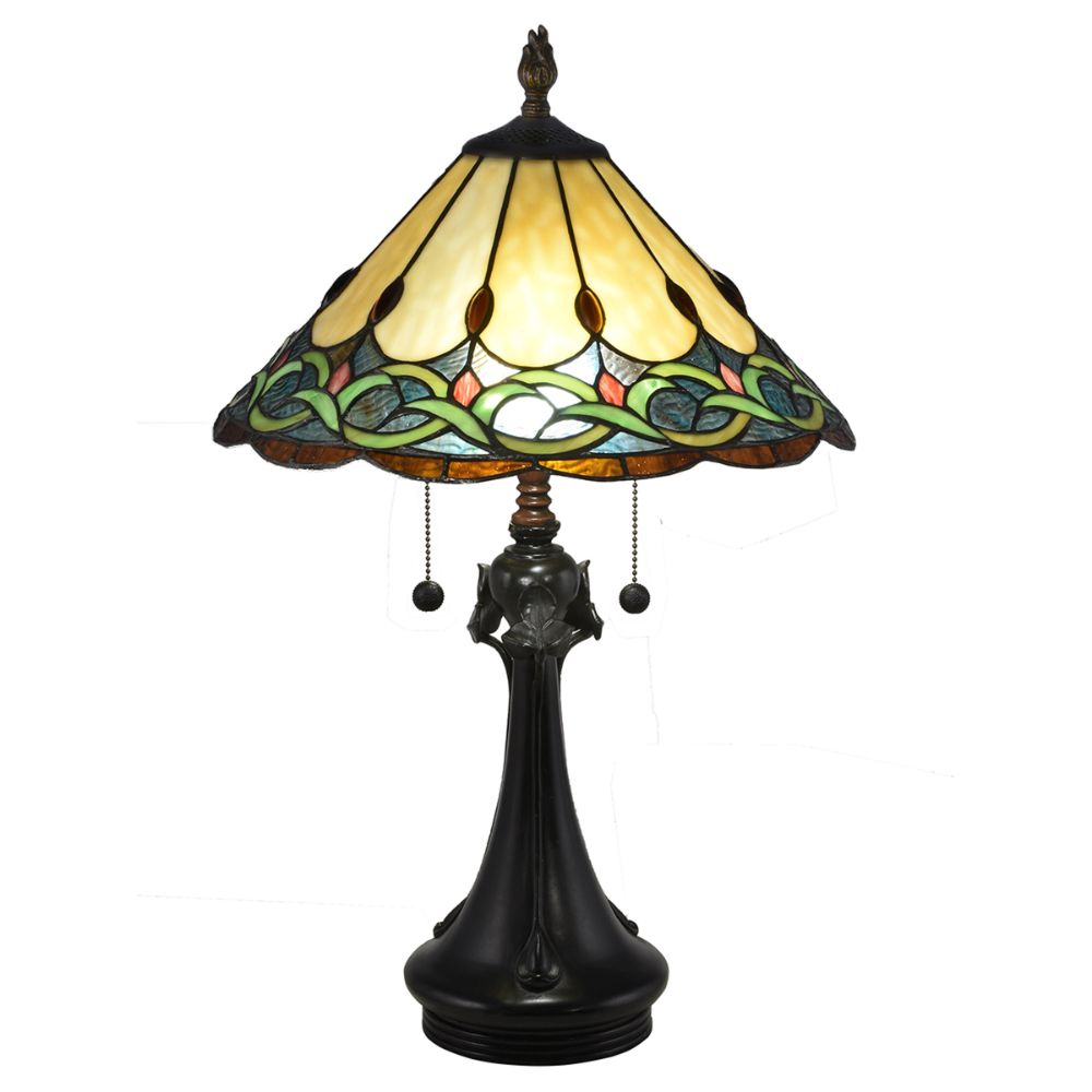 Dale Tiffany TT18178 Adair Tiffany Table Lamp