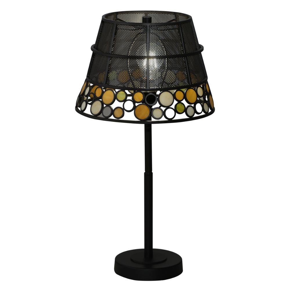 Dale Tiffany TT18336 Pasqual Mesh Tiffany Table Lamp