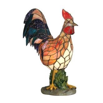 Dale Tiffany TA101300 Tiffany Rooster Accent Lamp