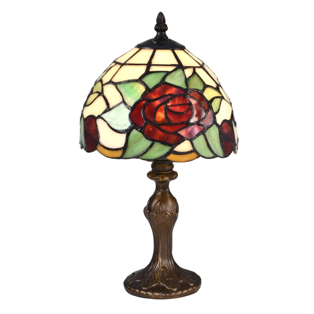Dale Tiffany STT16088 Indian Rose Accent Lamp 