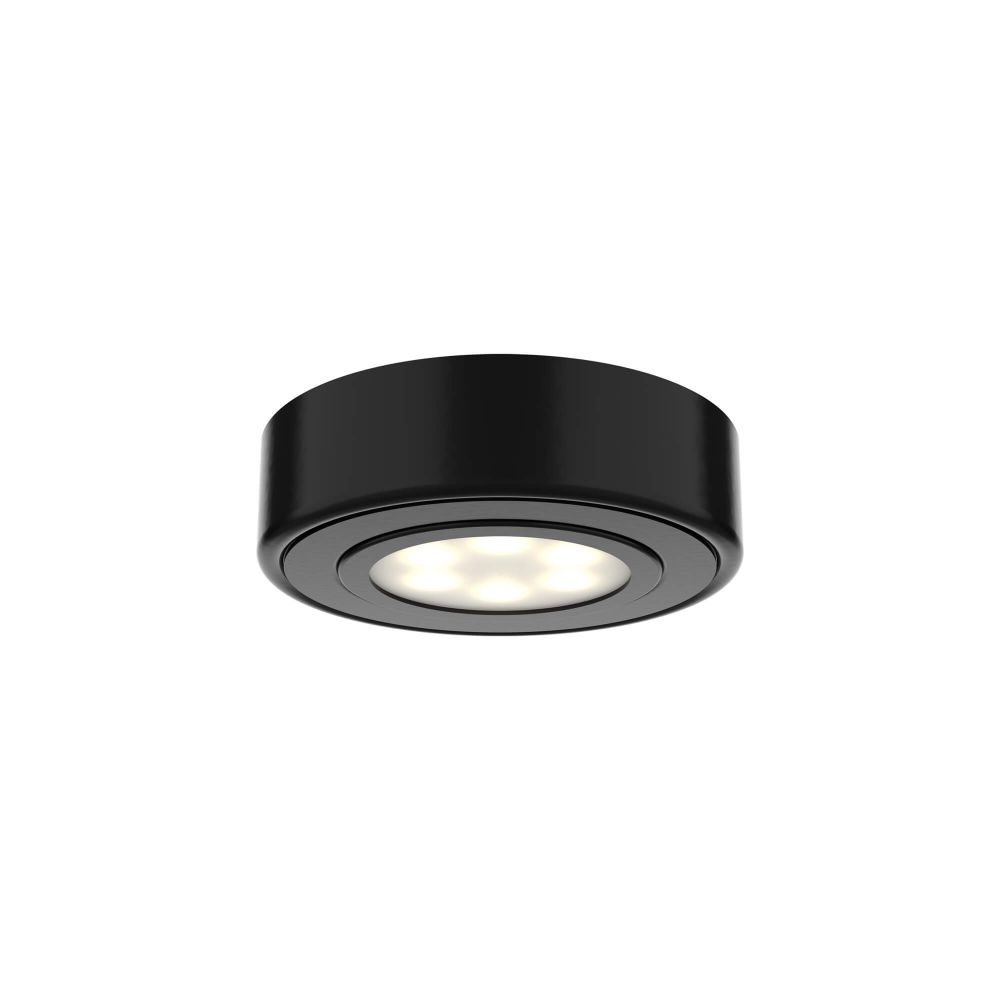 Dals Lighting 4005-CC-BK 2-in-1 LED puck, 5CCT in Black