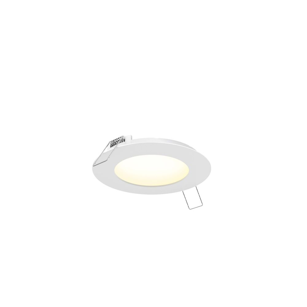 Dals Lighting 5003-CC-WH 3 Inch Round CCT LED Recessed Panel Light in White