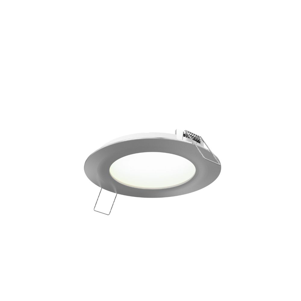 Dals Lighting 5004-CC-SN Color Temperature Changing 4" Round Panel Light in Satin Nickel
