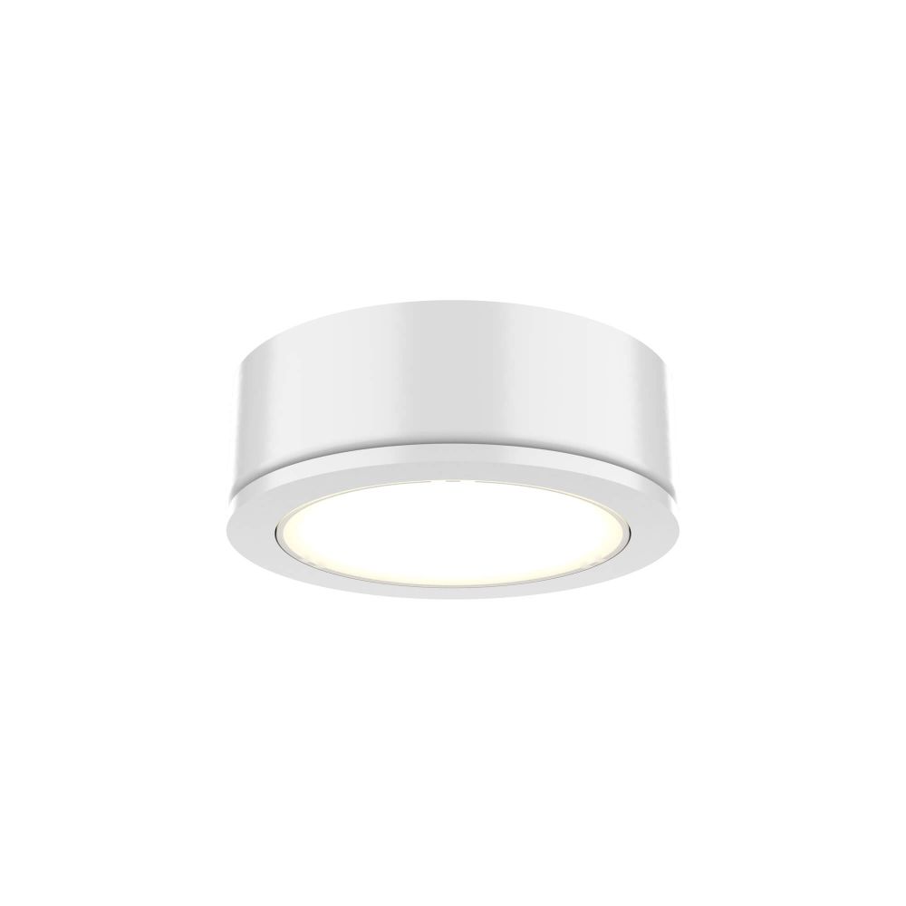 Dals Lighting 6001-CC-WH 120V PowerLED puck, 5CCT in White