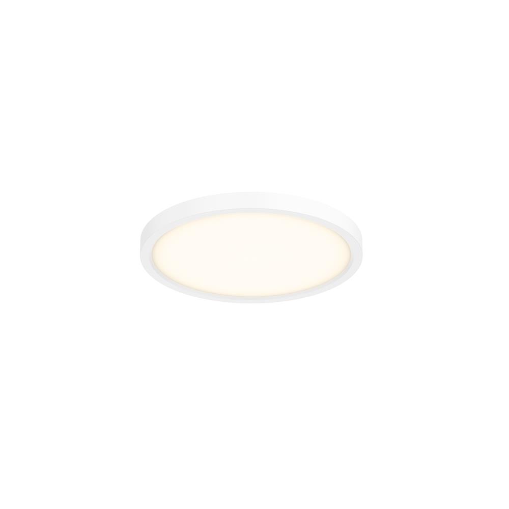 Dals Lighting 7107-WH 7" Pro Flushmount, 15W, 3000K, 850 Lumens - White