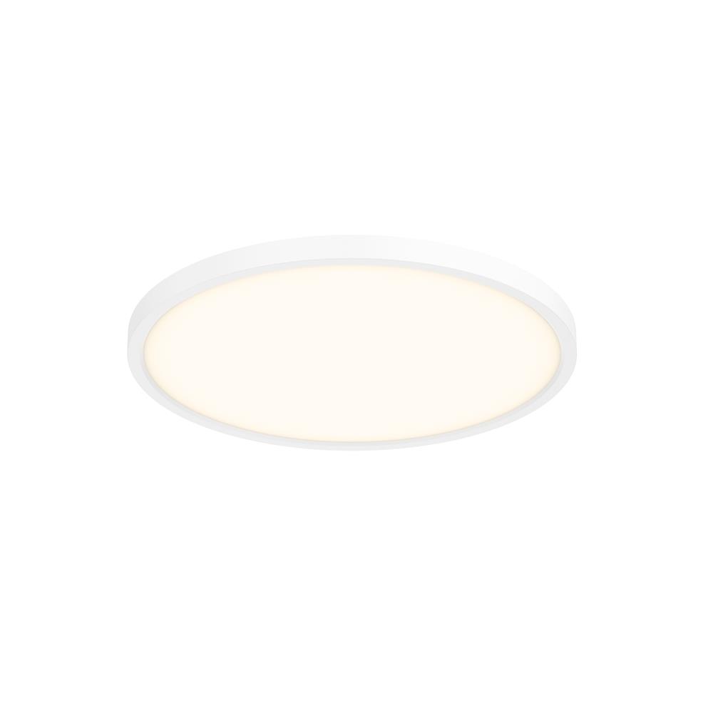 Dals Lighting 7109-WH 9" Pro Flushmount, 18W, 3000K, 1150 Lumens - White