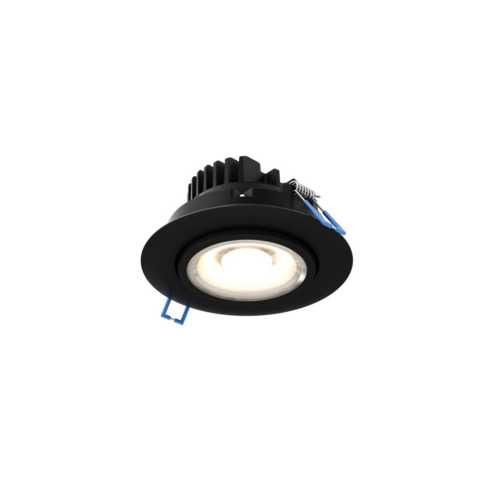 Dals Lighting GMB4-CC-BK 4" LED Round Gimbal, 11W, 3000K, 1130 Lumens 90 CRI - Black
