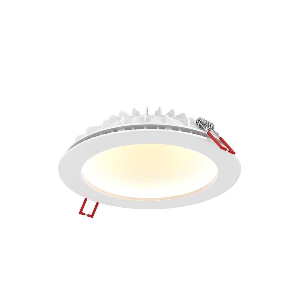 Dals Lighting IND6-DW-WH 6 Inch Round Indirect LED Recessed Light in White