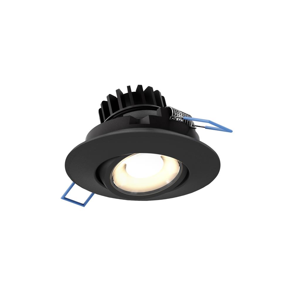Dals Lighting LEDDOWNG3-CC-BK 3" LED Round Gimbal Recessed Light, 8W, 3000k, 500 Lumens 90 CRI- Bk
