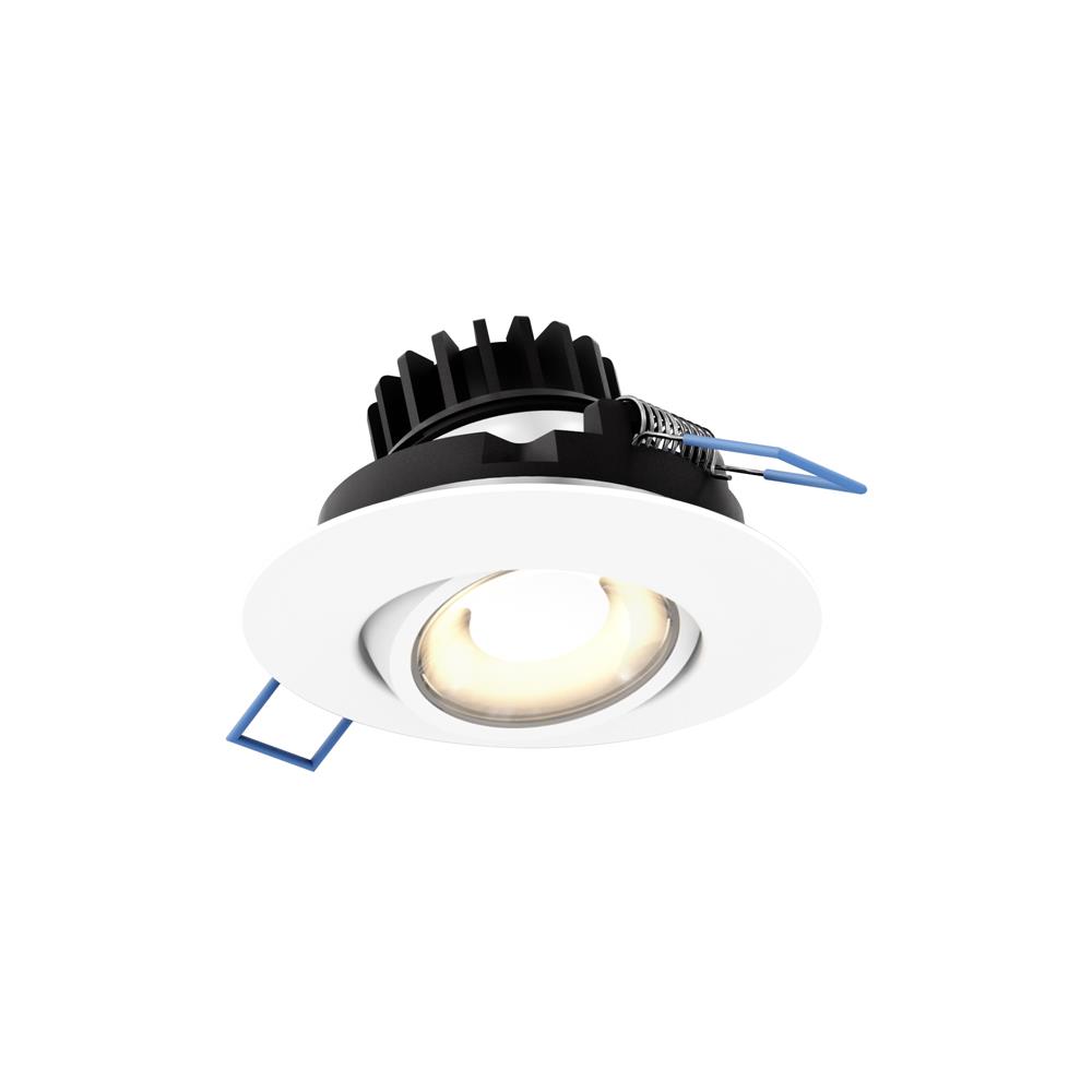 Dals Lighting LEDDOWNG3-CC-WH 3" LED Round Gimbal Recessed Light, 8W, 3000k, 500 Lumens 90 CRI - Wh