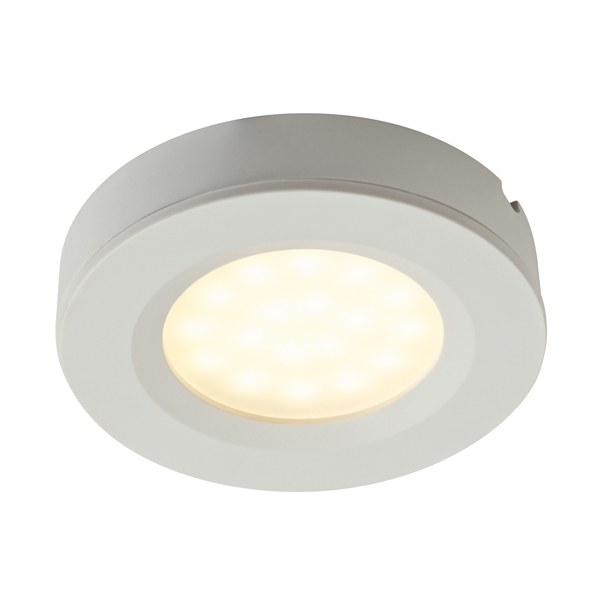 Dals Lighting LEDRDP18-WH 2-in-1 plastic puck light