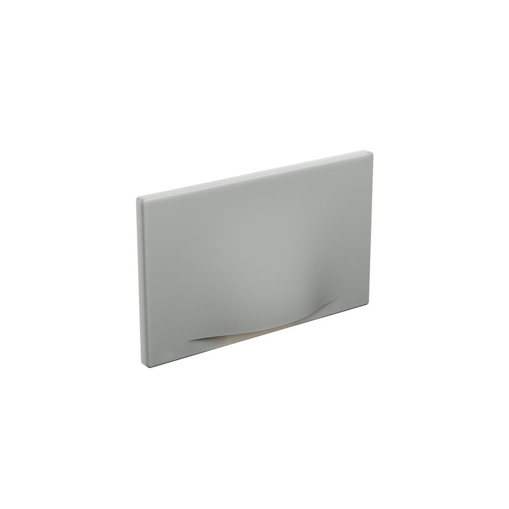 Dals Lighting LEDSTEP006D-SG Recessed Horizontal LED Step Light in Silver Grey