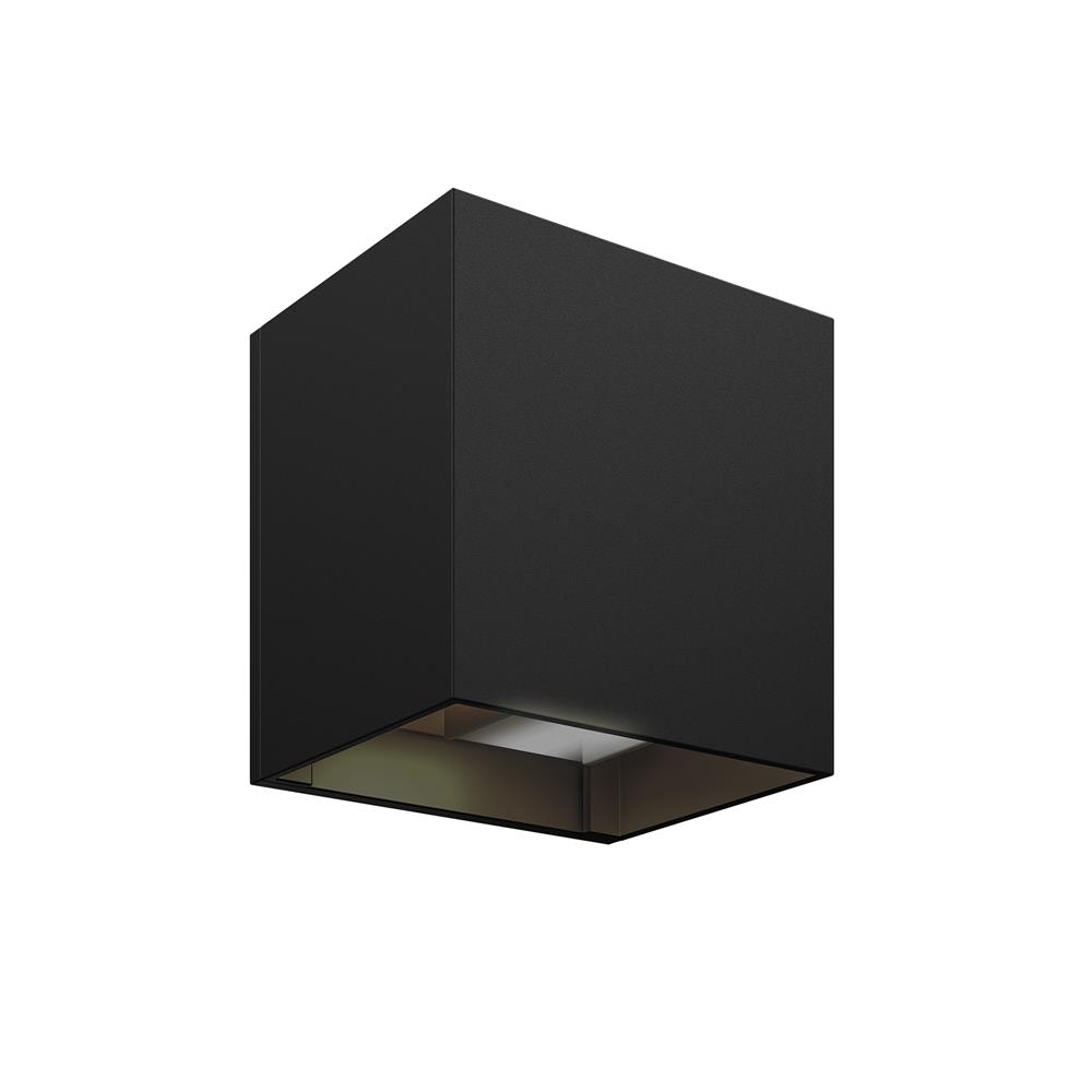 Dals Lighting LEDWALL-G-BR 4 Inch Square Directional Up/Down LED Wall Sconce in Bronze