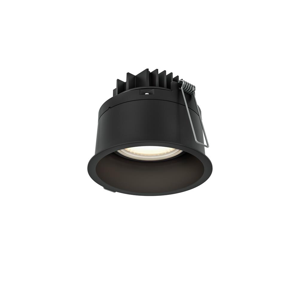 Dals Lighting RGM4-3K-BK 4 Inch Round Indoor/Outdoor Regressed Gimbal Down Light in Black
