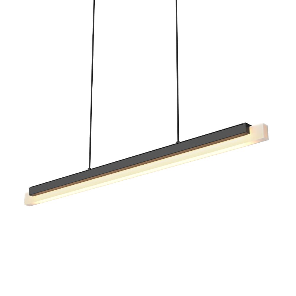 Dals Lighting SM-LPD39 39 Inch Smart LED Linear Pendant Light in Black
